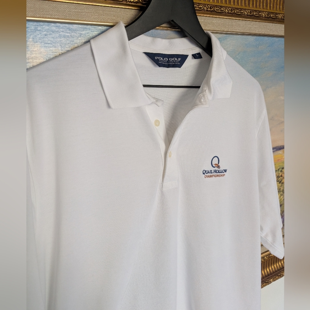 Ralph Lauren White Quail Hollow Polo